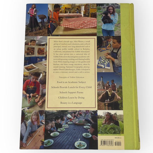 Edible Schoolyard by Alice Waters - 2008 Hardcover, Gardening & Education - Picture 2 of 2